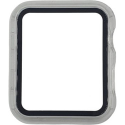 Naxius Πλαστική Θήκη Tempered Glass για Apple Watch 1 / 2 / 3 42mm Διαφανής