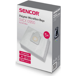 Sencor SVCX 0950 Σακούλες Σκούπας 5τμχ Συμβατές με Σκούπα Sencor