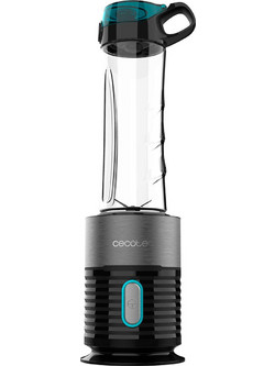 Cecotec Power Titanium Fresh&Go Inox CEC-03989 Μπλέντερ για Smoothie 650W