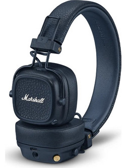 Marshall Major V Ενσύρματα & Ασύρματα Bluetooth Ακουστικά On Ear Midnight Blue