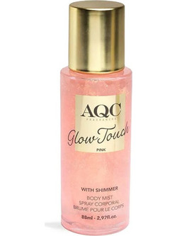 AQC Fragrances Glow Touch Shimmer Pink Body Mist 88ml