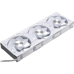 Phanteks D30 Case Fan 120mm RGB με Σύνδεση 3-Pin 4-Pin PWM 3τμχ White