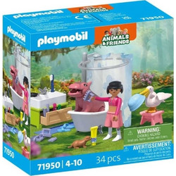 Playmobil Animals & Friends Ώρα για Μπάνιο για 4-10 Ετών 71950