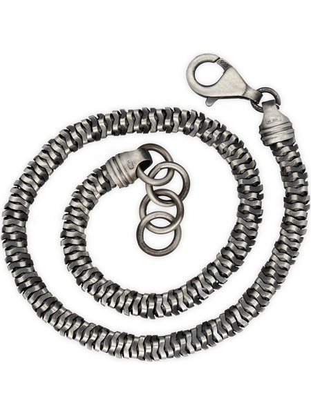 Emmanuela handcrafted For You Ανδρικό Βραχιόλι Αλυσίδα από Ασήμι 925 LU459BR