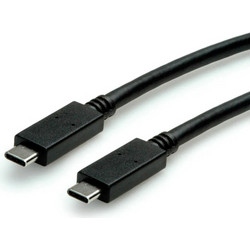 Standard USB-C to USB-C 1m Black 7630049694675