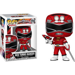 Funko Pop! Television Power Rangers 1713 Red Turbo Ranger