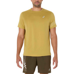 ASICS Icon Ανδρικό Αθλητικό T-Shirt Κίτρινο 2011D239-301