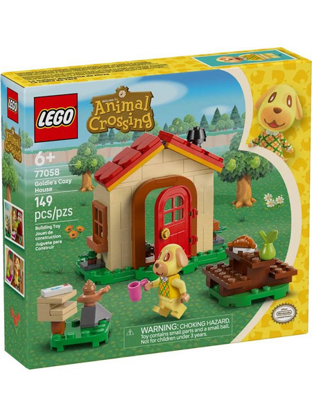 Lego Animal Crossing Goldie's Cosy House για 6-12 Ετών 77058