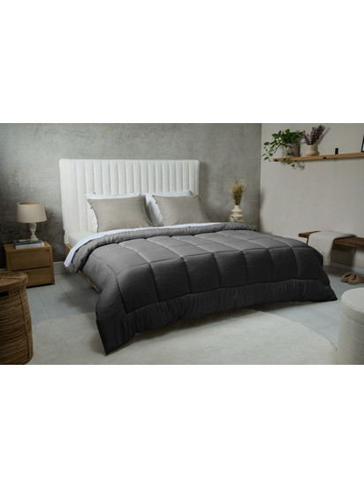 Sleepmed Πάπλωμα Διπλό 200x200 Ανθρακί 8720604888645