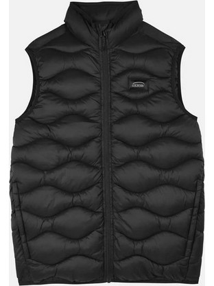 Oxbow Αμάνικο Ανδρικό Μπουφάν Puffer Μαύρο OXV931178