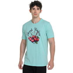 Target Cherries Ανδρικό Αθλητικό T-Shirt Γαλάζιο S25-57000-53