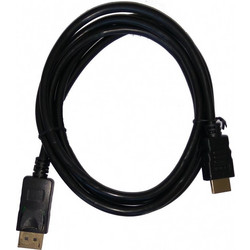 NG Καλώδιο DisplayPort to HDMI Male 1.8m Black NG-DP-HDMI-2M