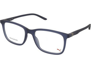 Puma PU0492O 004 Ανδρικός Σκελετός Γυαλιών Οράσεως Κοκάλινος Μπλε