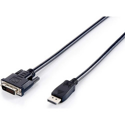 Equip Καλώδιο DisplayPort to DVI Male 2m Black 119336