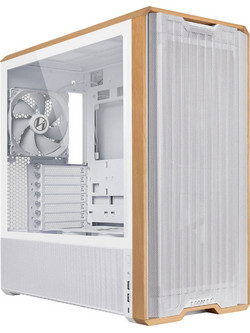 Lian Li Lancool 217 White Midi Tower Κουτί Υπολογιστή με Πλαϊνό Παράθυρο