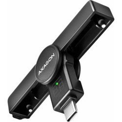 Axagon CRE-SMPC Card Reader USB-C 2.0 για Smart Card