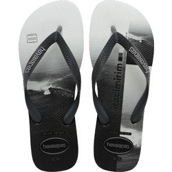 Havaianas Top Surfer Ανδρικές Σαγιονάρες Αντιολισθητικές Ανθρακί 4149971-7538