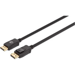 Manhattan Καλώδιο DisplayPort 1.4 to DisplayPort Male 3m Black 353625