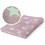 Borea Παιδική Κουβέρτα Fleece Αστεράκια Φωσφοριζέ 150x220 Ροζ