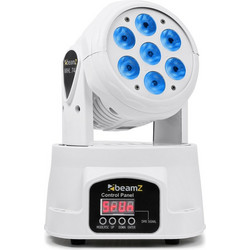 Beamz MHL74 Mini Φωτορυθμικό Προβολέας Wash LED PAR DMX με Ρομποτική Κεφαλή RGBW