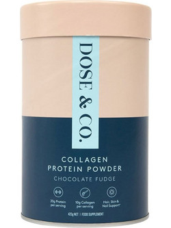 Dose & Co Collagen Chocolate Πρωτεΐνη Ορού Γάλακτος Χωρίς Γλουτένη 420gr
