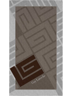 Guy Laroche 2502/03 Πετσέτα Θαλάσσης Καφέ 100x175cm