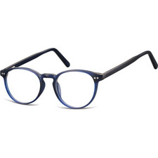 Sunoptic CP109B Ανδρικός Σκελετός Γυαλιών Οράσεως Κοκάλινος Μπλε
