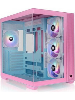 Thermaltake View 380 TG Bubble Pink Gaming Midi Tower Κουτί Υπολογιστή RGB με Πλαϊνό Παράθυρο