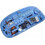 AOAS W08 Ασύρματο Bluetooth Ποντίκι Transparent Blue