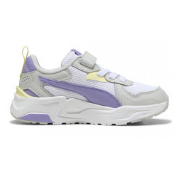 Puma Trinity Lite Παιδικά Sneakers Λευκά Λιλά 391480-18