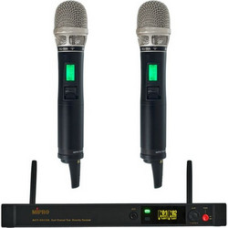 MIPRO ACT-5800 MU-59 Twin Σετ 2 Ασύρματα Δυναμικά Μικρόφωνα XLR