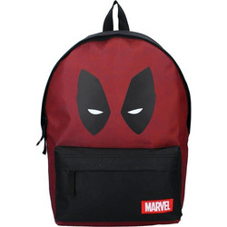 Vadobag Deadpool Σχολική Τσάντα Πλάτης Δημοτικού Μαύρη Κόκκινη 204-00614