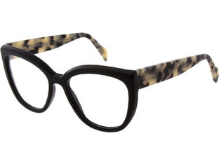 Andy Wolf AW5112 col.03 Γυναικείος Σκελετός Γυαλιών Οράσεως Κοκάλινος Μαύρος