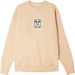 Obey Ανδρικό Φούτερ Fleece Εκρού 75702306