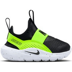 Nike Flex Runner 4 Παιδικά Αθλητικά Παπούτσια για Τρέξιμο Μαύρα Lime IF2895-003