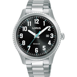 Lorus Sports Ανδρικό Ρολόι με Ασημί Μεταλλικό Μπρασελέ RH979RX9