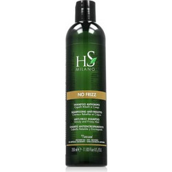 Hs Milano No Frizz Σαμπουάν για Φριζάρισμα για Ταλαιπωρημένα Μαλλιά 350ml
