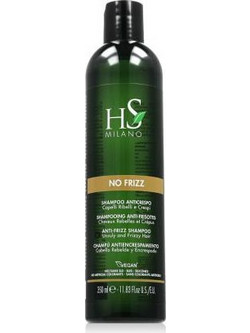 Hs Milano No Frizz Σαμπουάν για Φριζάρισμα για Ταλαιπωρημένα Μαλλιά 350ml