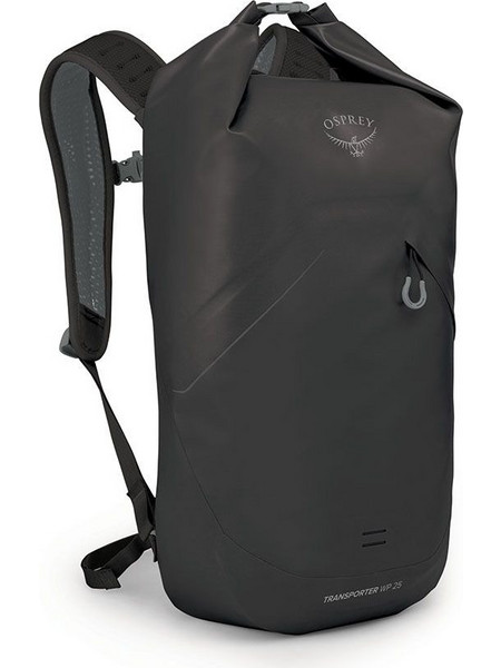 Osprey Transporter Roll Top 10003312 Στεγανός Σάκος Πλάτης 25lt Μαύρος