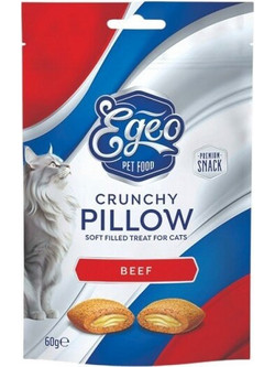 Egeo Pet Food Crunchy Pillow Adult with Beef 60gr
