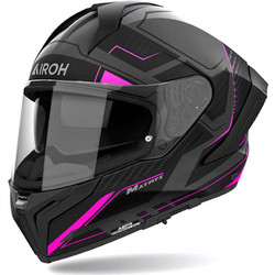 Airoh Matryx Rocket Black Pink Κράνος Μηχανής Full Face 1500gr