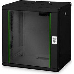 Digitus DN-19 12-U-SW Επιτοίχια Καμπίνα Rack 12U 60x45cm