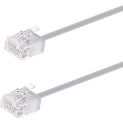 Powertech U/UTP Cat.6a Καλώδιο Δικτύου Ethernet 3m Grey CAB-N442