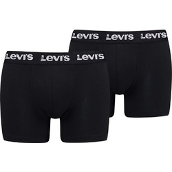 Levi's Ανδρικά Μποξεράκια Σετ 2Pack Μαύρα 701236091-001
