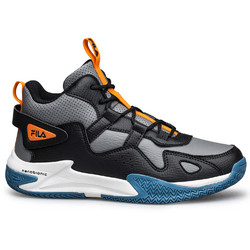 Fila Memory Pick 3 Παιδικά Sneakers Μποτάκια Μαύρα Πορτοκαλί Ανθρακί 3AF53006-035