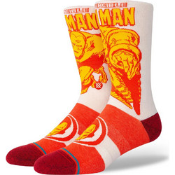 Stance Iron Man Marquee Ανδρικές Κάλτσες Ψηλές με Σχέδια Πορτοκαλί A545A21IMQ-RED