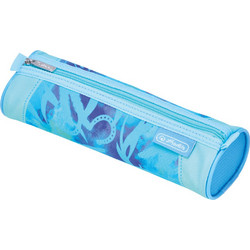Herlitz Lucky Horse Κασετίνα Βαρελάκι Γαλάζια 50049226-C