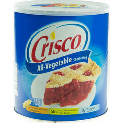 Crisco All Vegetable Shortening Λιπαντικό Gel Fisting 1474gr