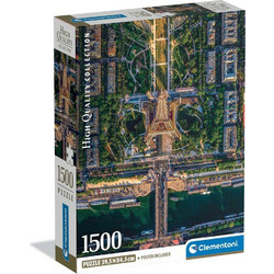 Puzzle Clementoni Πάνω Από Το Παρίσι 1500 Κομμάτια