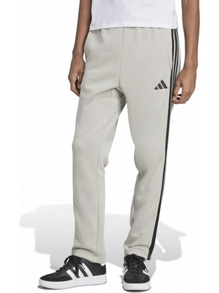 Adidas Essentials Ανδρικό Παντελόνι Φόρμας Fleece Γκρι JX0715